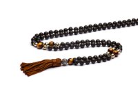 Collana Antracite Mala Tibetani 108 Grani in Pietre dure Pietre dure MT10 PUCKET - MT10 PUCKET